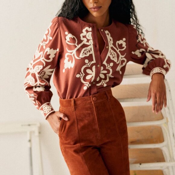 Sézane Felicianne Shirt - Picture 2 of 6